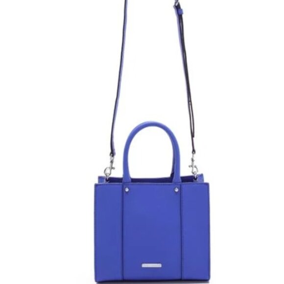 Rebecca Miinkoff Mini Tote-Electic Blue-Great Condition-Like New!!! - Picture 3 of 12